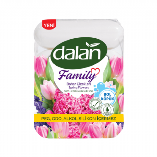Dalan Family Güzellik Sabunu Bahar Çiçekleri  4x75 g