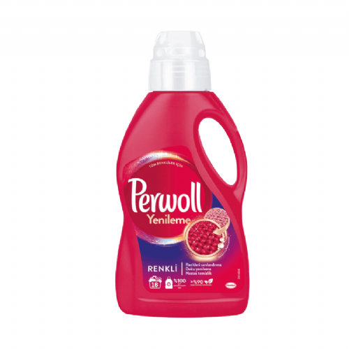 Perwoll Sıvı Çamaşır Deterjanı Yenileme Renkli 1 L