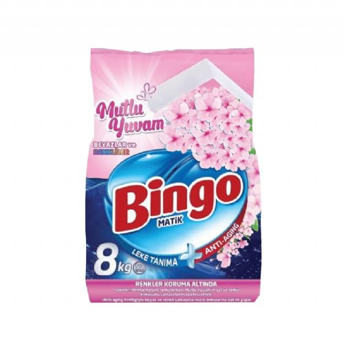 Bingo Matik Toz Deterjan Beyazlar ve Renkliler 8 Kg