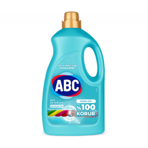ABC Renklilere Özel Sıvı Deterjan 2700 ml