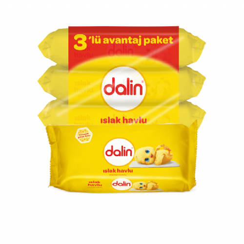 Dalin 3x56'lı Islak Mendil