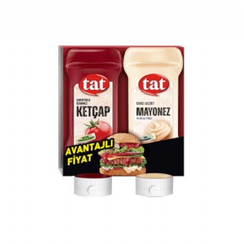 Tat Sıkı Dostlar Ketçap 650 g+Mayonez 560 g