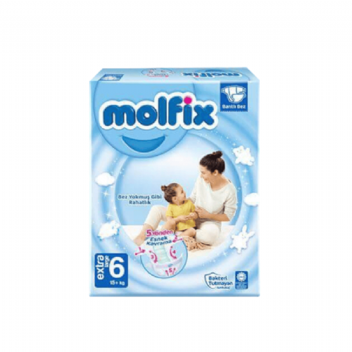 Molfix Bebek Bezi Extra Large 6 Numara 15+ kg 17 Adet