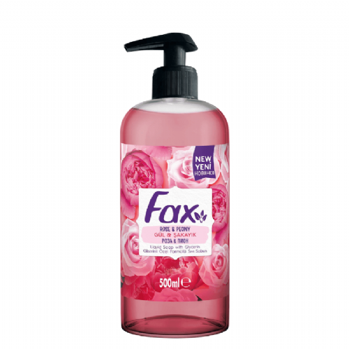 Fax Sıvı Sabun Gül & Şakayık 500 ml