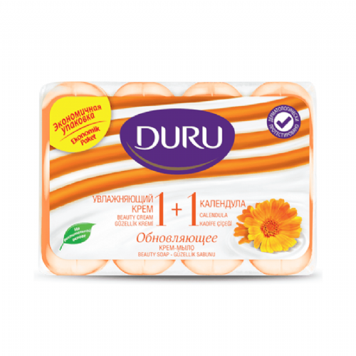 Duru Saf Doğal Güzellik Sabunu Kadife Çiçeği 4x70 g