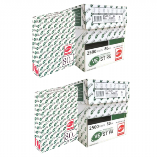 Vestpa A4 Fotokopi Kağıdı 80 g 2x2500 Yaprak