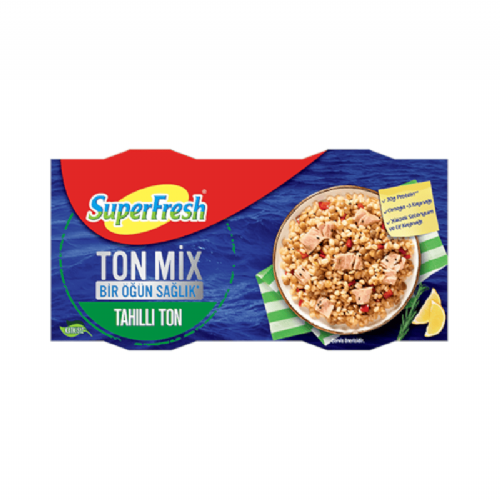 SuperFresh Ton Mix Tahıllı Ton 2x150 g
