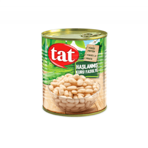 Tat Haşlanmış Fasulye Konservesi 800 g
