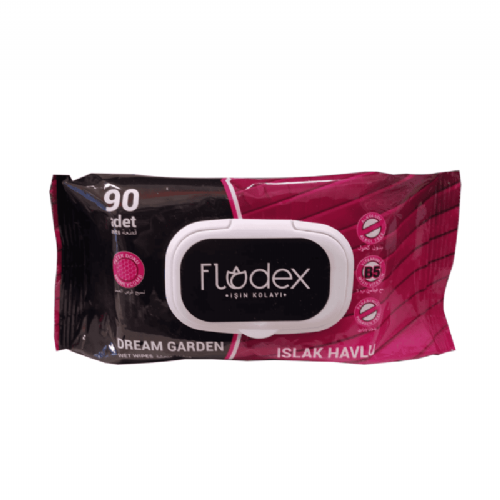 Flodex Dream Garden Islak Havlu 90 Adet 