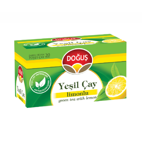 Doğuş Limonlu Yeşil Çay 20 Adet