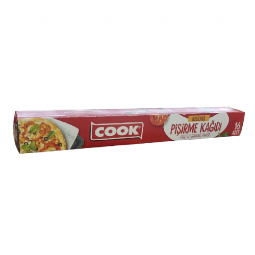 Cook Pişirme Kağıdı 42x37 cm 16 Adet