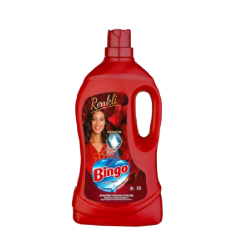 Bingo Sıvı Çamaşır Deterjanı Renkliler 3 L