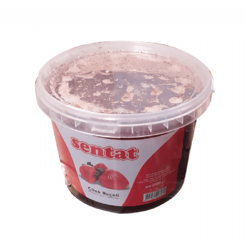 Sentat Çilek Reçeli Plastik 2,5 Kg