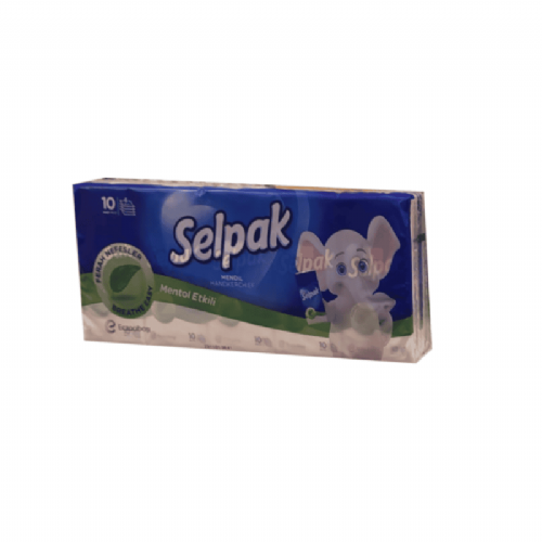 Selpak Mendil Mentol 10 Adet
