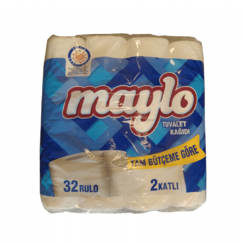 Maylo Tuvalet Kağıdı 2 Katlı 32 Rulo
